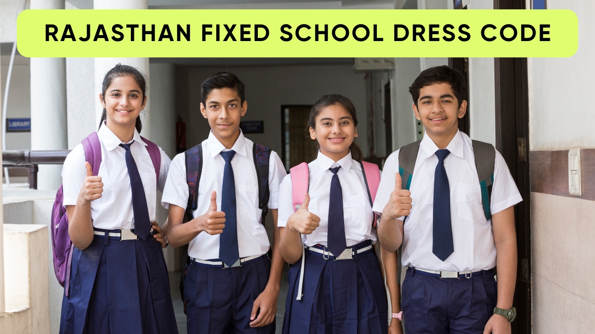 Rajasthan Fixed School Dress Code for Government and Public School